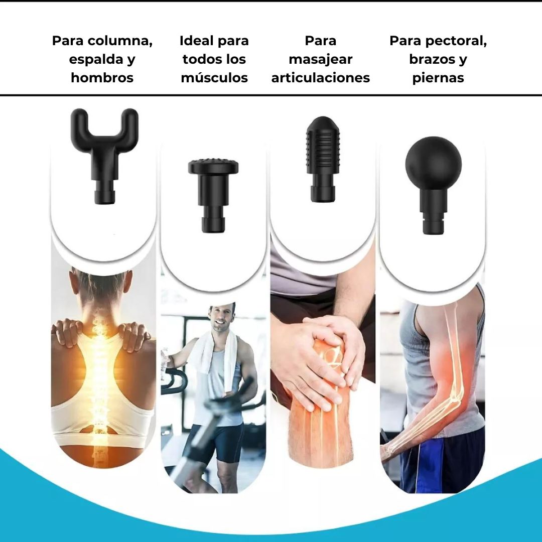 Pistola Eléctrica - Masajeador Corporal